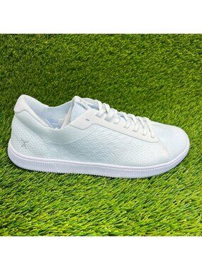 Flux Adapt Trainer White Mens Size 9 Barefoot Running Athletic Knit Shoes